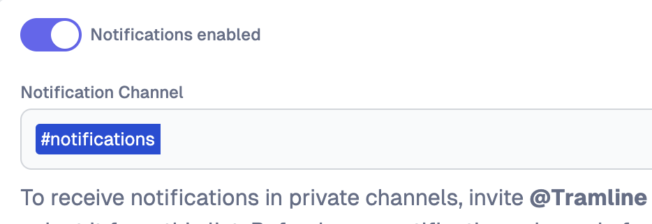 Enable notifications